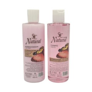 Juego de Champú y Acondicionador Natural con Proteína de Seda 400 ml
