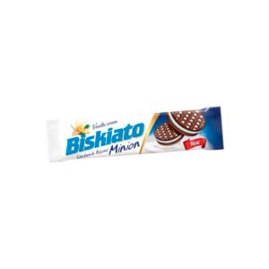 Galleta Simsek Biskiato Minion de Chocolate rellena con Vainilla 60g