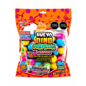 Paquete de Huevo Sorpresa Las Delicias Dino 50u