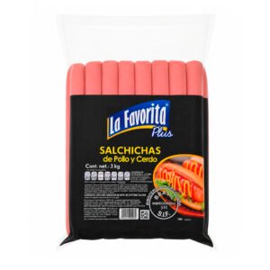 Salchichas de Pollo La favorita 3kg