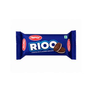 Galletas Travos Rioo de Chocolate rellenas con Vainilla 33g
