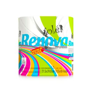 Papel de Cocina Renova Ole 2U