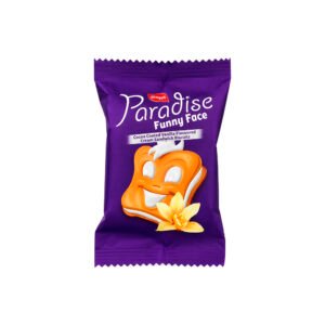 Galleta Simsek Paradise Funny Face Rellena con Vainilla 22g