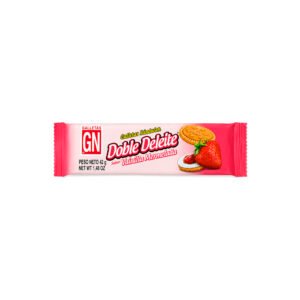Galletas Doble Deleite de Mermelada de Fresa 42g