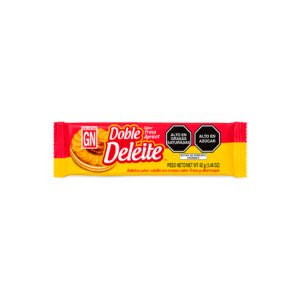 Galletas Doble Deleite de Vainilla Rellenas con Fresa 42g