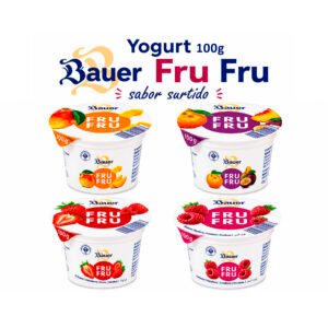 Yogurt Bauer Fru Fru Surtido 100g