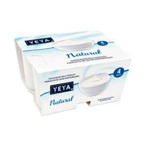 Yogurt Yeya Natural Vasito 4.41oz X 4u