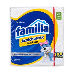 Servilletas de Papel AcolchaMAX Medianas 100u