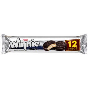 Galletas  Golda Winnie Max Malvavisco con Cobertura de Chocolate 12u