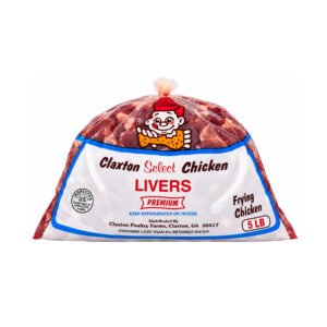 Hígado de Pollo Claxton Select Chicken Livers Premium 5Lb