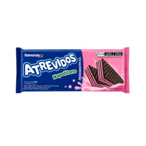 Wafer Atrevido de Chocolate relleno con Fresa 80g